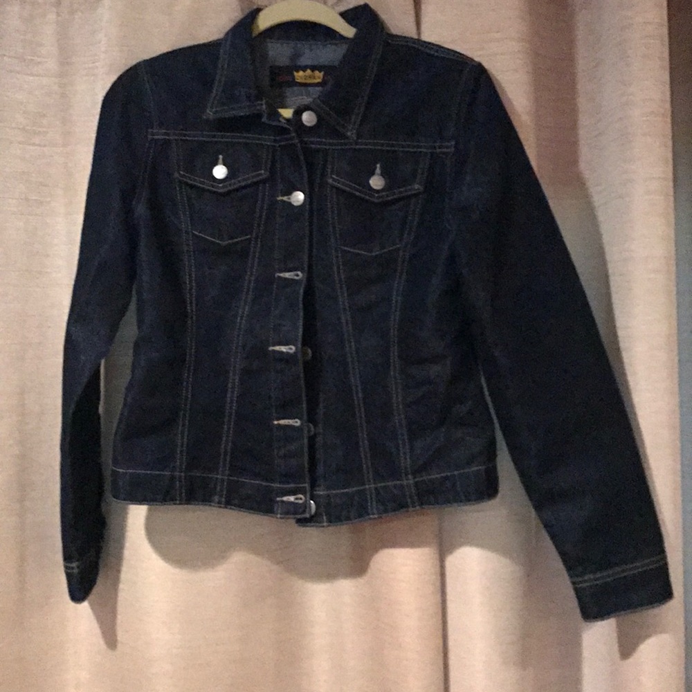 Vintage 90’s Todd Oldham Dark Denim Jean Jacket
